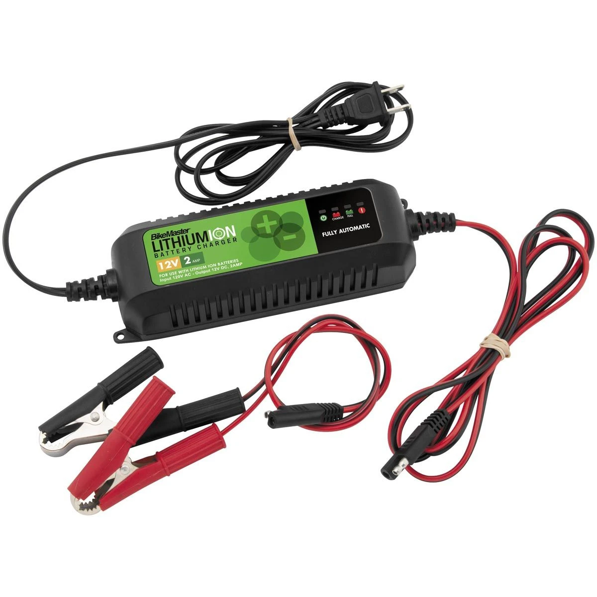 BikeMaster Lithium Ion Battery Charger - 150906 1 BikeMaster Lithium Ion Battery Charger - 150906