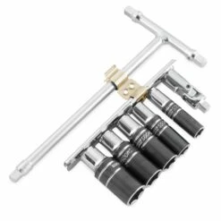 BikeMaster 1/4in. T-Handle Wrench With Sockets And Swivel