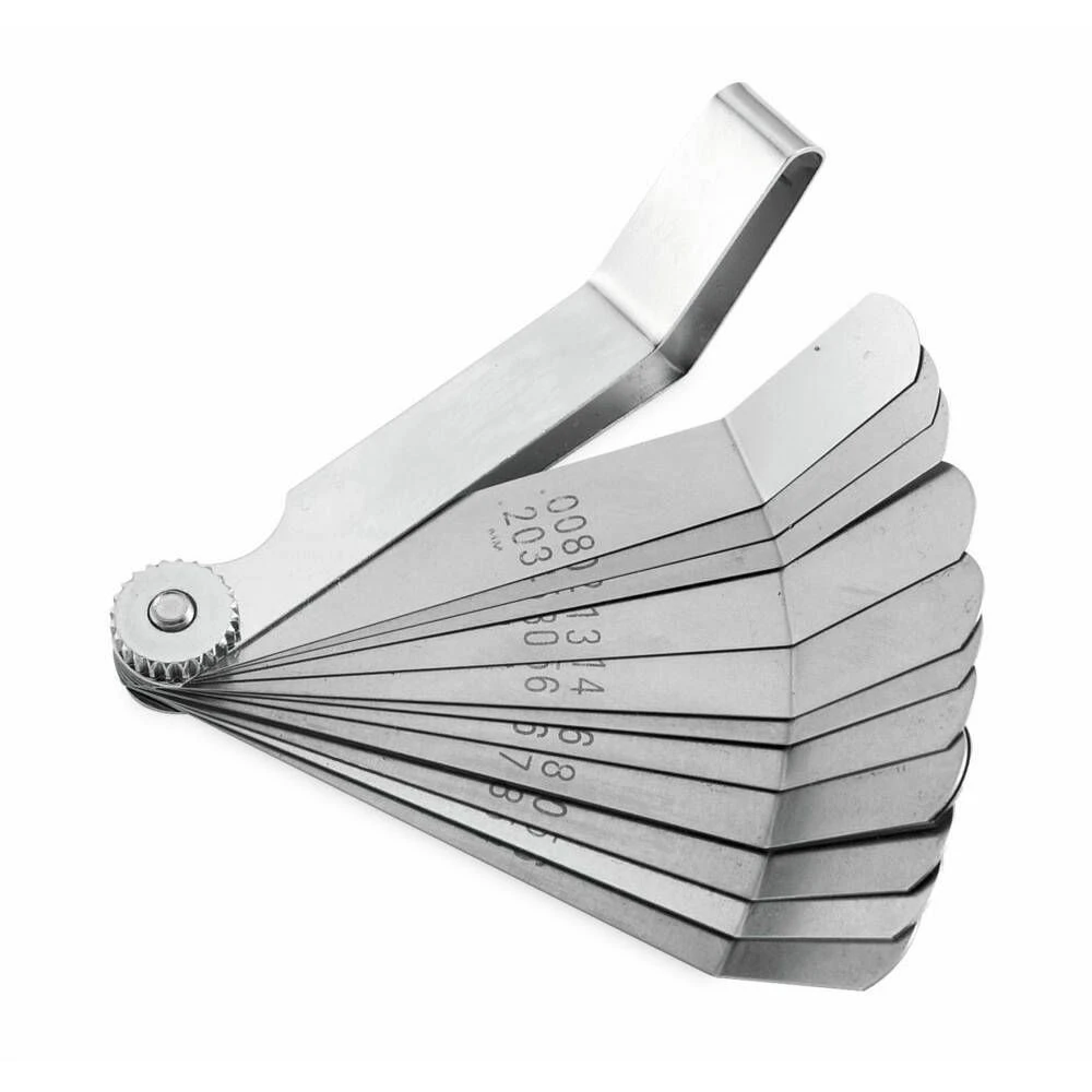 BikeMaster 12 Blade Combination Tappet Feeler Gauge Set (3-Pack) - 151525 1 BikeMaster 12 Blade Combination Tappet Feeler Gauge Set (3-Pack) - 151525