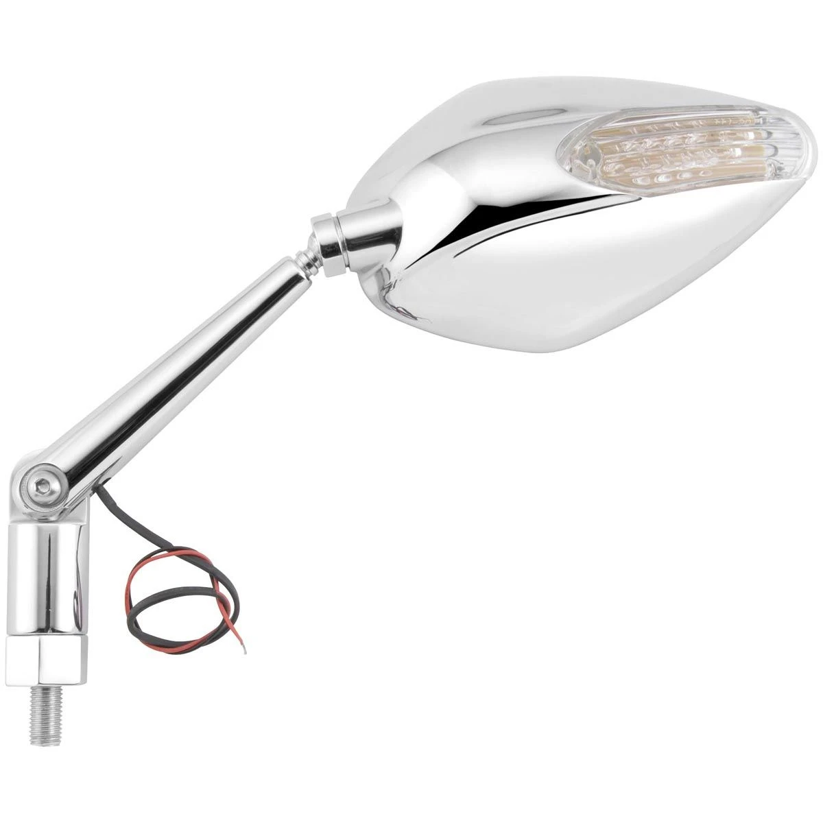 BikeMaster Candy Drop Custom Naked Bike Mirror With Integrated Turn Signal - 600265 1 BikeMaster Candy Drop Custom Naked Bike Mirror With Integrated Turn Signal - 600265