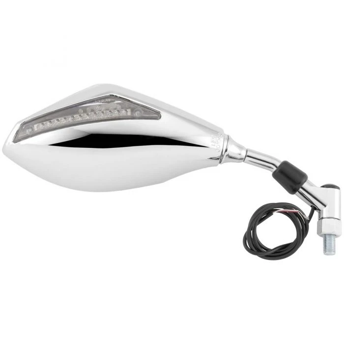 BikeMaster Mirror Set With LED Turn Signals 1 BikeMaster Mirror Set With LED Turn Signals