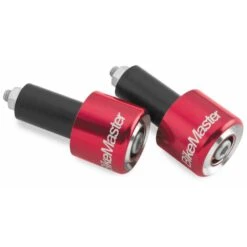 BikeMaster Anodized Aluminum Billet Bar Ends -Bikemaster anodized aluminum billet bar ends red 152130