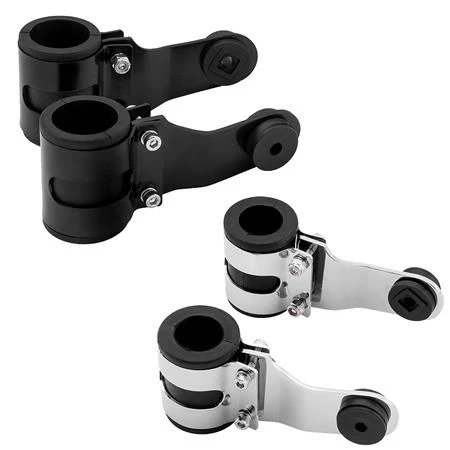 BikeMaster Rubber Mount Headlight Brackets 1 BikeMaster Rubber Mount Headlight Brackets