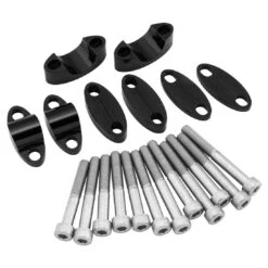 BikeMaster Handlebar Risers 8 BikeMaster Handlebar Risers -Bikemaster handlebar risers black 1 152269
