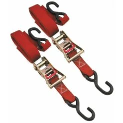 BikeMaster Ratchet Tie-Downs -Bikemaster ratchet tie downs red 15 100519