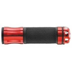 BikeMaster Revolver Bar End Grips -Bikemaster revolver bar end grips red 7 8 101862