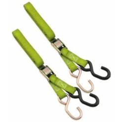 BikeMaster Standard Tie-Downs -Bikemaster standard tie downs green 1 100508