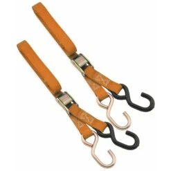 BikeMaster Standard Tie-Downs -Bikemaster standard tie downs orange 1 100505