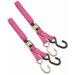 BikeMaster Standard Tie-Downs -Bikemaster standard tie downs pink 1 100503
