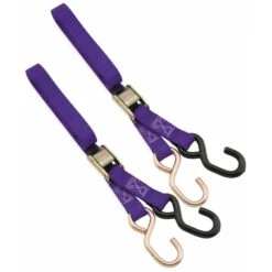 BikeMaster Standard Tie-Downs -Bikemaster standard tie downs purple 1 100512
