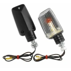 BikeMaster Universal Mini Stalk Marker Light Kit 7 BikeMaster Universal Mini Stalk Marker Light Kit -Bikemaster universal mini stalk marker light kit clear amber black 268141