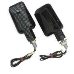 BikeMaster Universal Mini Stalk Marker Light Kit 9 BikeMaster Universal Mini Stalk Marker Light Kit -Bikemaster universal mini stalk marker light kit smoke clear carbon 268040